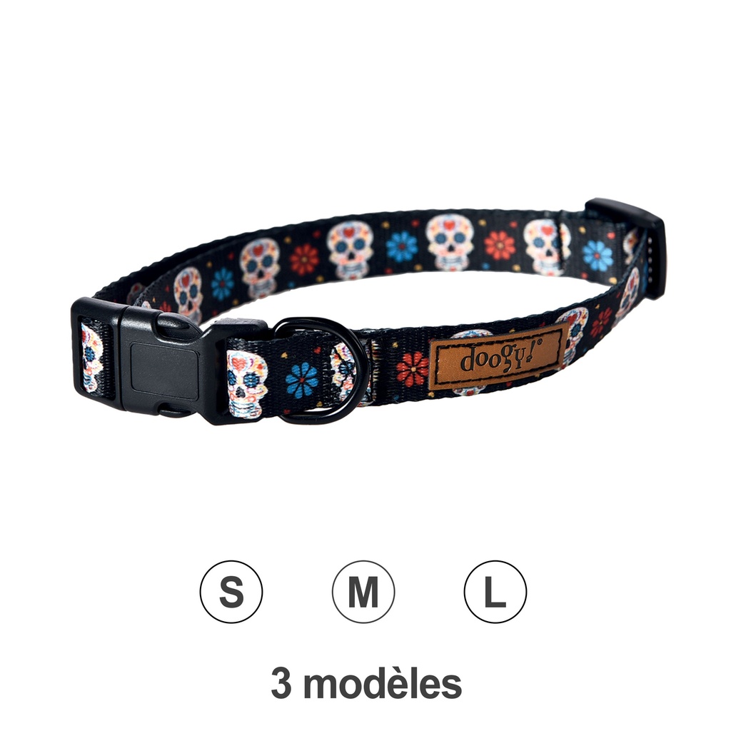 COLLIER DIA DE MUERTOS S 25-40CM DEREF