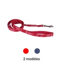LAISSE TISSU PLAGE ROUGE 1,20 m x 16 MM