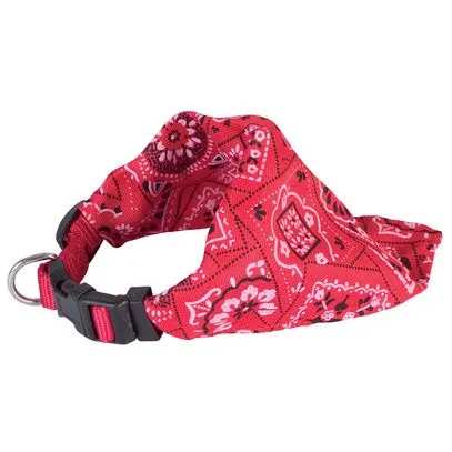 COLLIER BANDANA ROUGE 15mm x 30-48cm