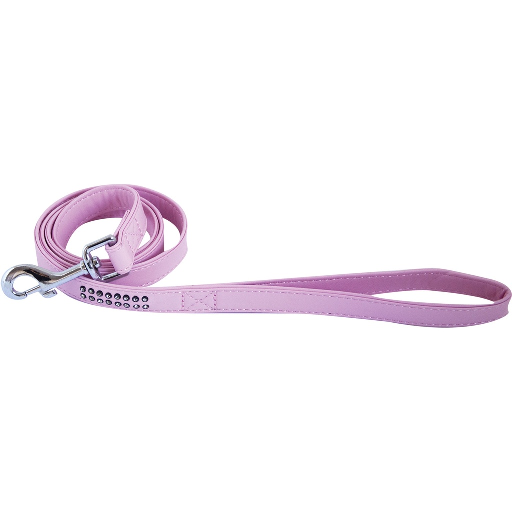 LAISSE GLAMOROUS ROSE 20MM X 120CM