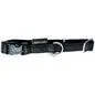 COLLIER REGLABLE MC LEATHER 15MM N0IR DEREF