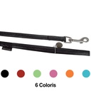 LAISSE MC LEATHER 10MM/1.2M NOIR DEREF