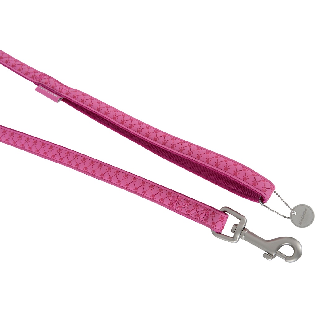 LAISSE MCLEATHER 10MM/1.2M FUSCHIA DEREF