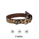 COLLIER * FONCE * CHIEN SO WILD T30 21-26CM X 15MM DEREF