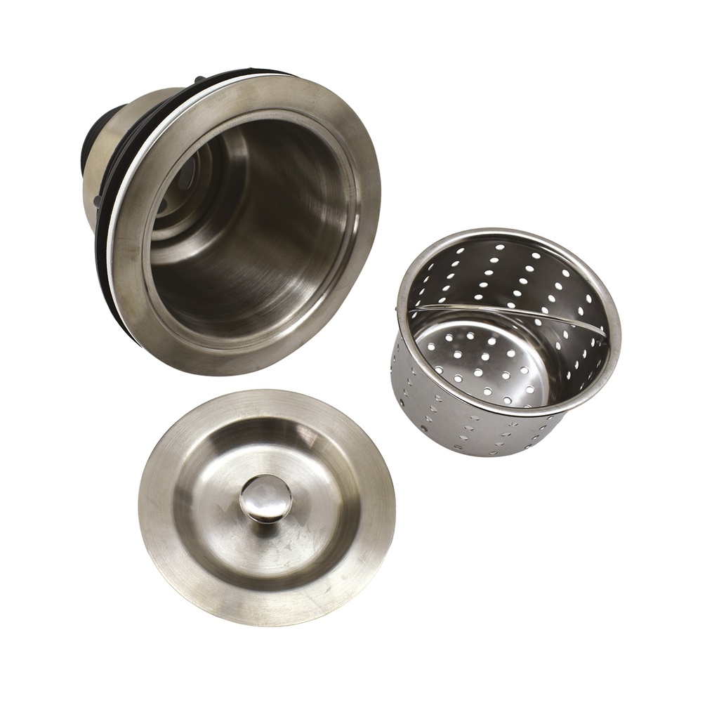 BAIGNOIRE INOX SUR PIEDS 90X50X115 CM