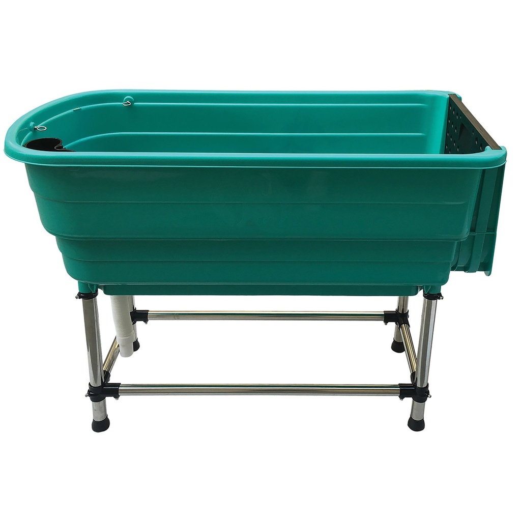 BAIGNOIRE DETACHABLE EN PLASTIQUE VERTE 124 X 60 X 90 CM