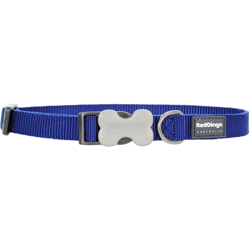 COLLIER RED DINGO 20-32 CM 12MM BLEU