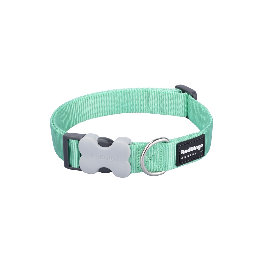 COLLIER RED DINGO 20-32 CM 12MM VERT PASTEL
