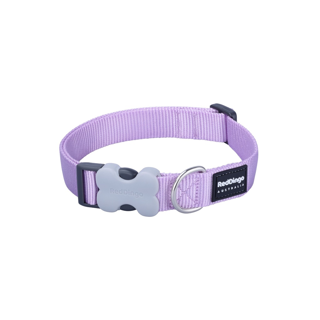 COLLIER RED DINGO 20-32 CM 12MM VIOLET PASTEL
