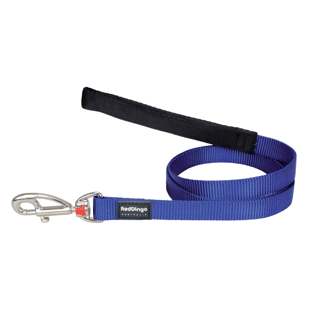 LAISSE RED DINGO 1M20 - 12 MM BLEU