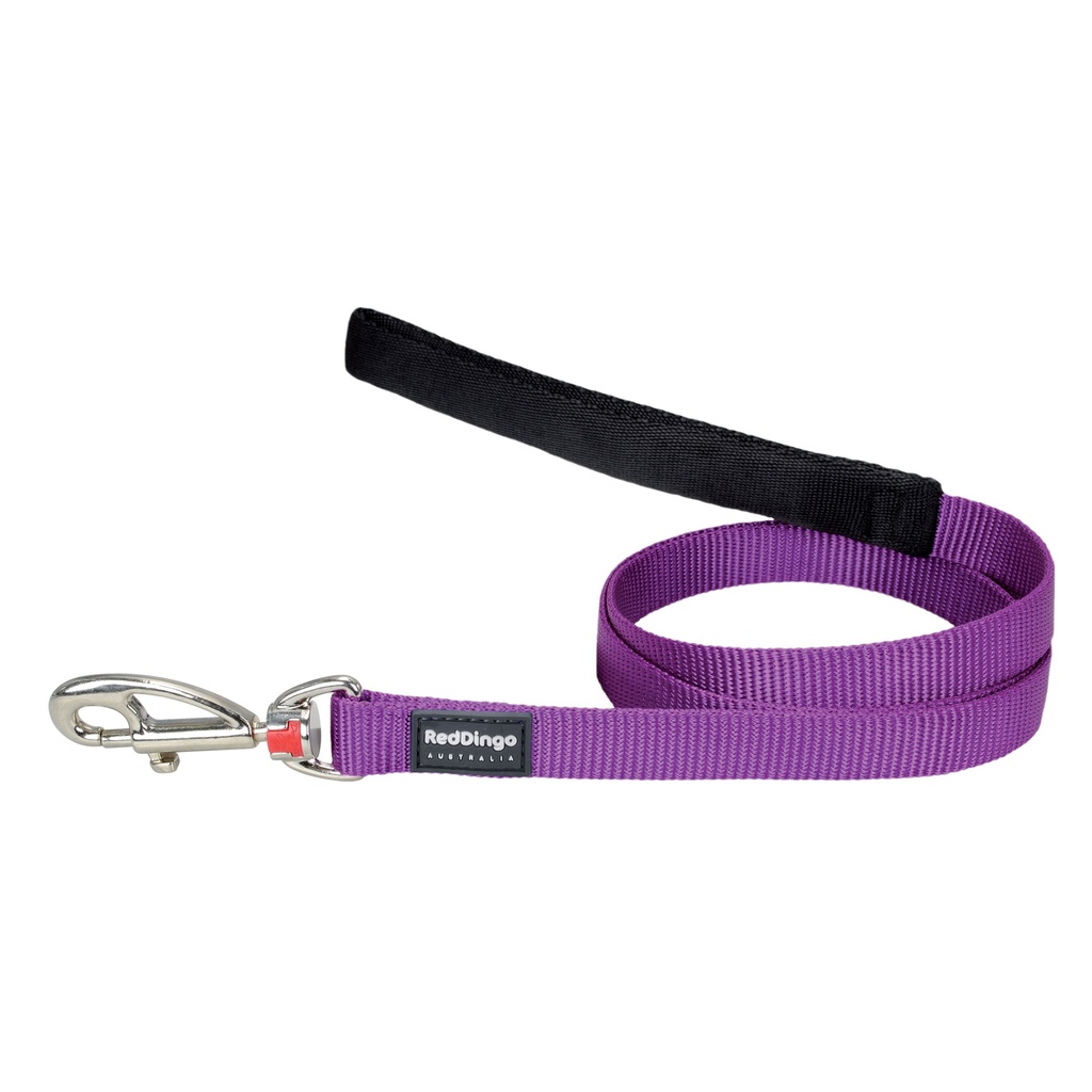LAISSE RED DINGO 1M20 - 12 MM VIOLET