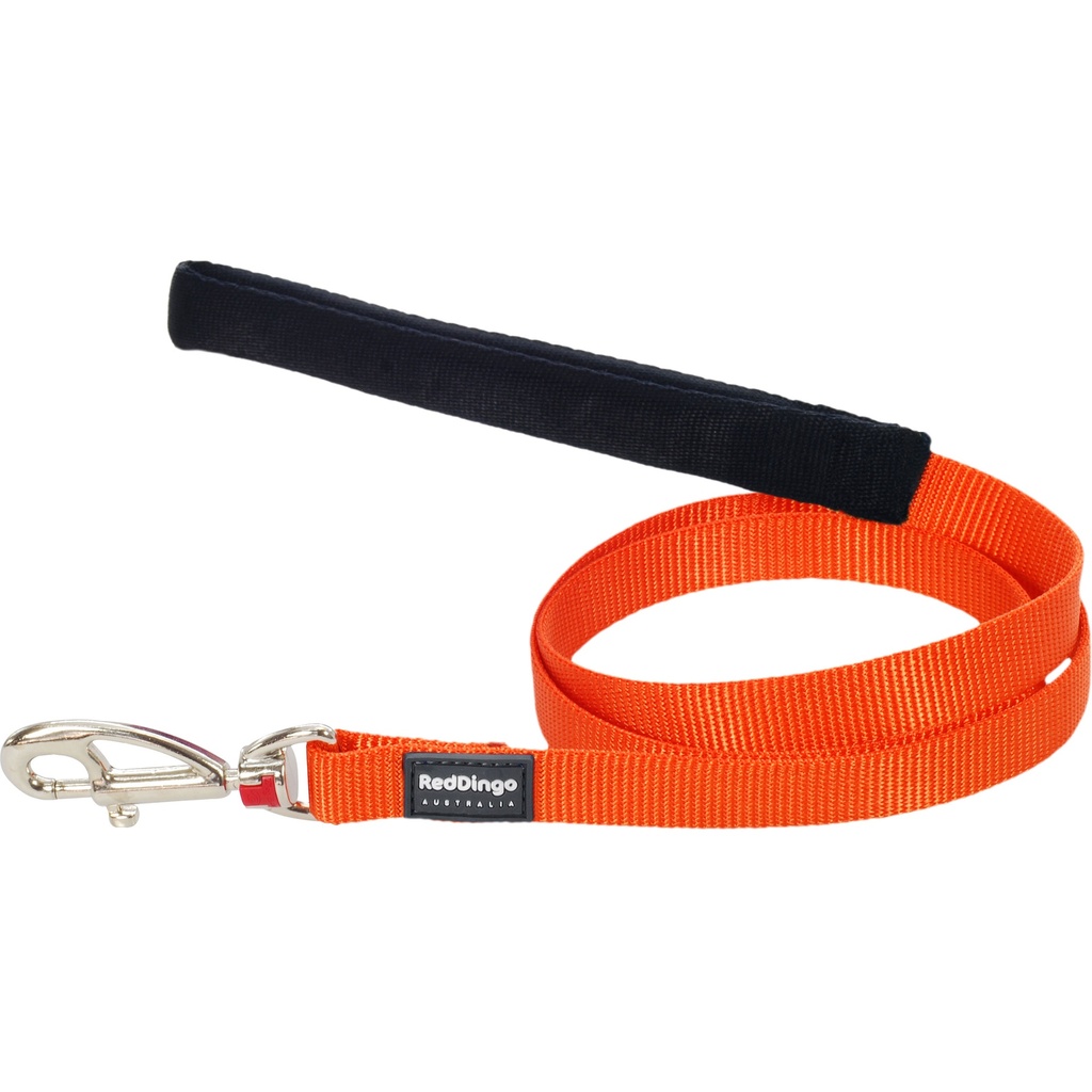 LAISSE RED DINGO 1M20 - 12 MM ORANGE