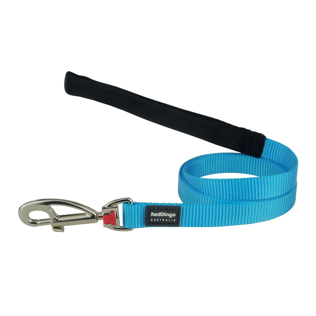 LAISSE RED DINGO 1,20 X 12MM TURQUOISE