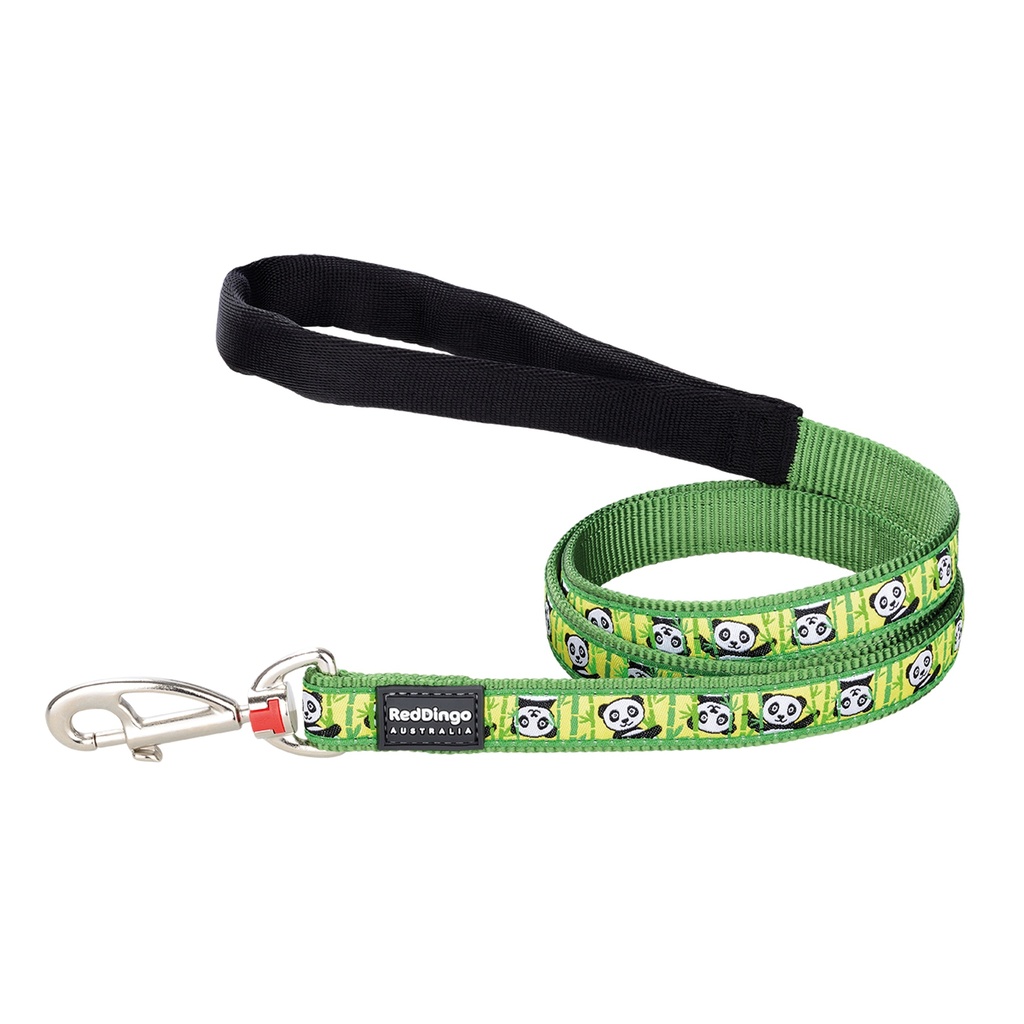 LAISSE COMFORT REDDINGO PANDA VERT 1,20M x 12MM