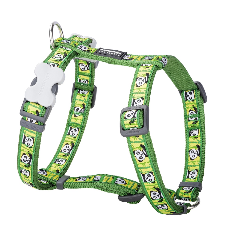HARNAIS RED DINGO PANDA VERT 30-44CM 12MM