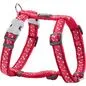 HARNAIS ROUGE FLYING BONE 36-54CM 15MM