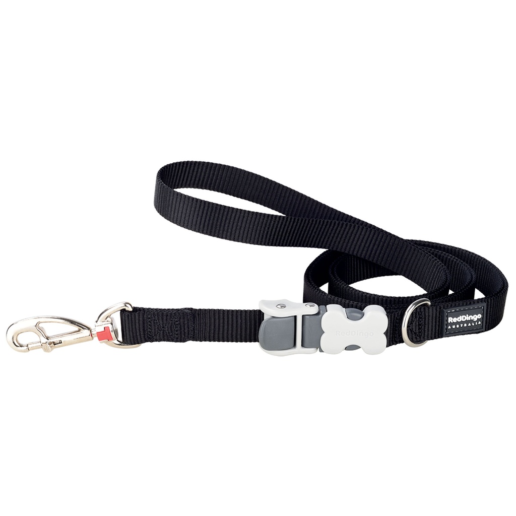 LAISSE SUPERLEAD 15MM NOIR S 110-180CM