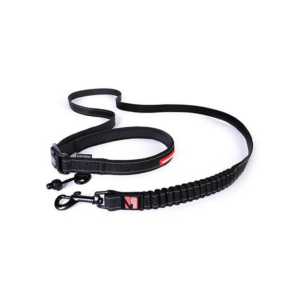 LAISSE EZYDOG ROAD RUNNER NOIRE 2,1M 25MM