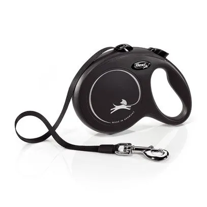 FLEXI NEW CLASSIQUE SANGLE S 5M NOIR