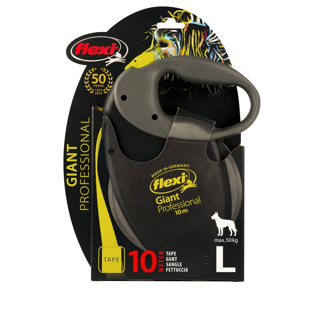 FLEXI GIANT SANGLE PROFESSIONAL 10M NEON