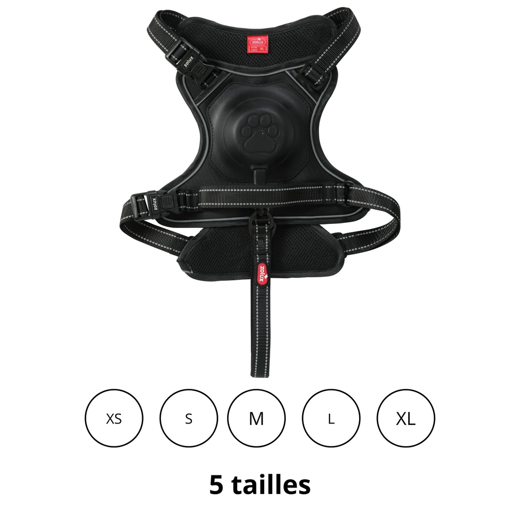 HARNAIS EASYRIDE XS NOIR ZOLUX