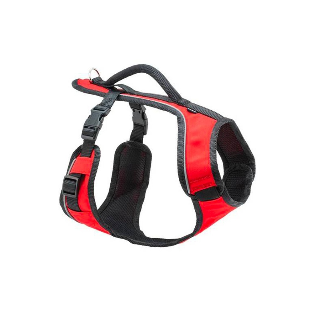 EASYSPORT HARNAIS S ROUGE tr de poitrail 46-56CM