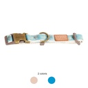 COLLIER REGLABLE TAIGA 15MM BLEU