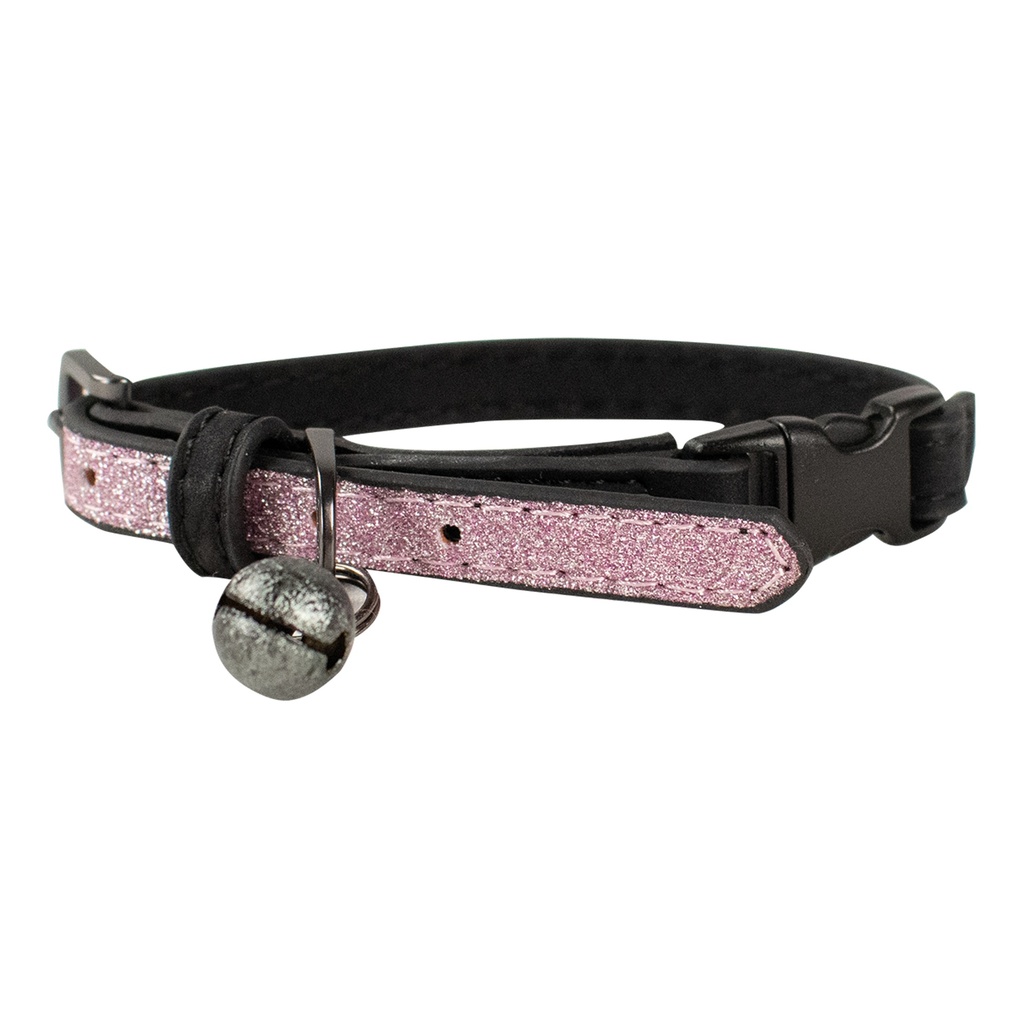 COLLIER CHAT SO GLAM 16-28CM X 10MM DEREF