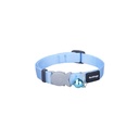 COLLIER CHAT RED DINGO 20-32 12MM BLEU PASTEL