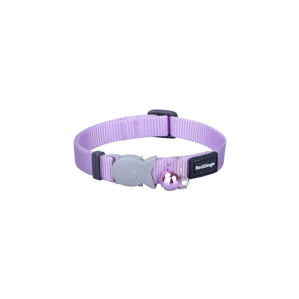 COLLIER CHAT RED DINGO 20-32 12MM VIOLET PASTEL