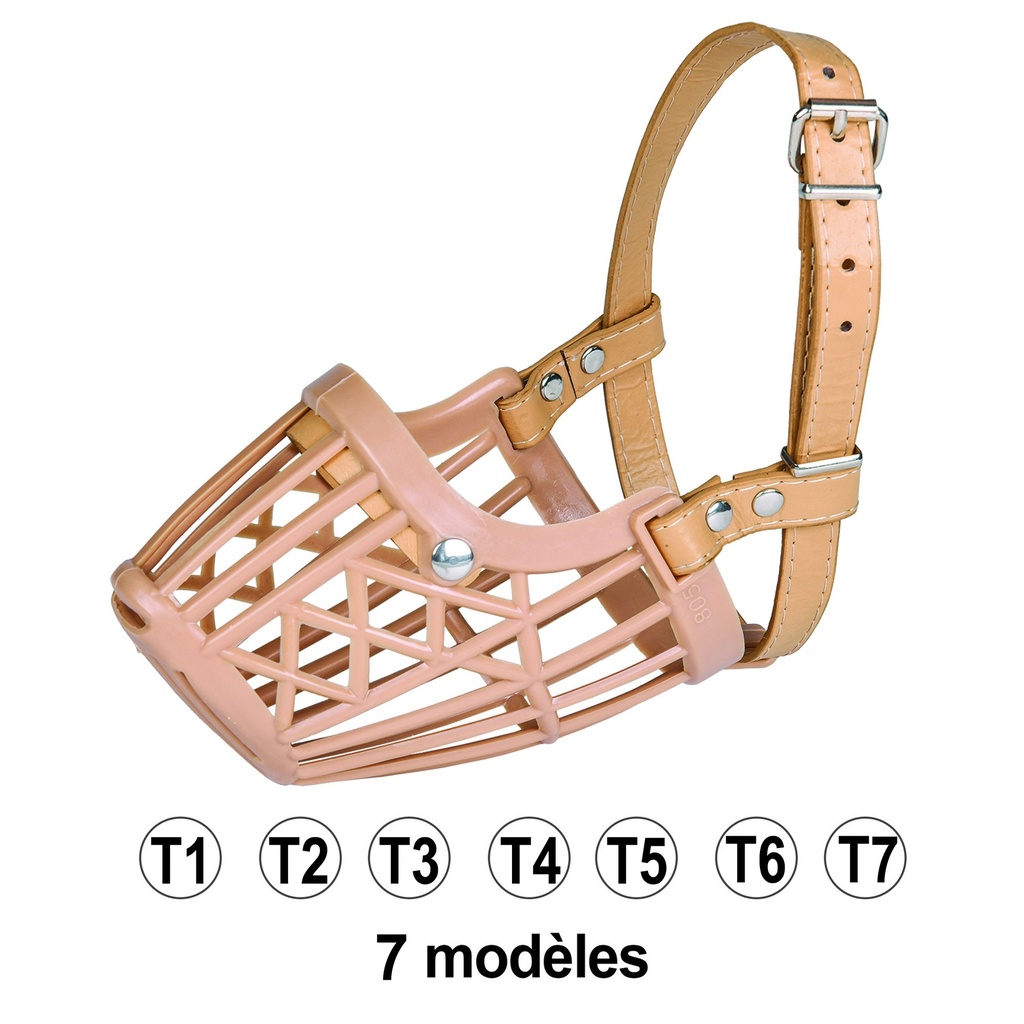 MUSELIERE PLASTIQUE IDEALDOG T1