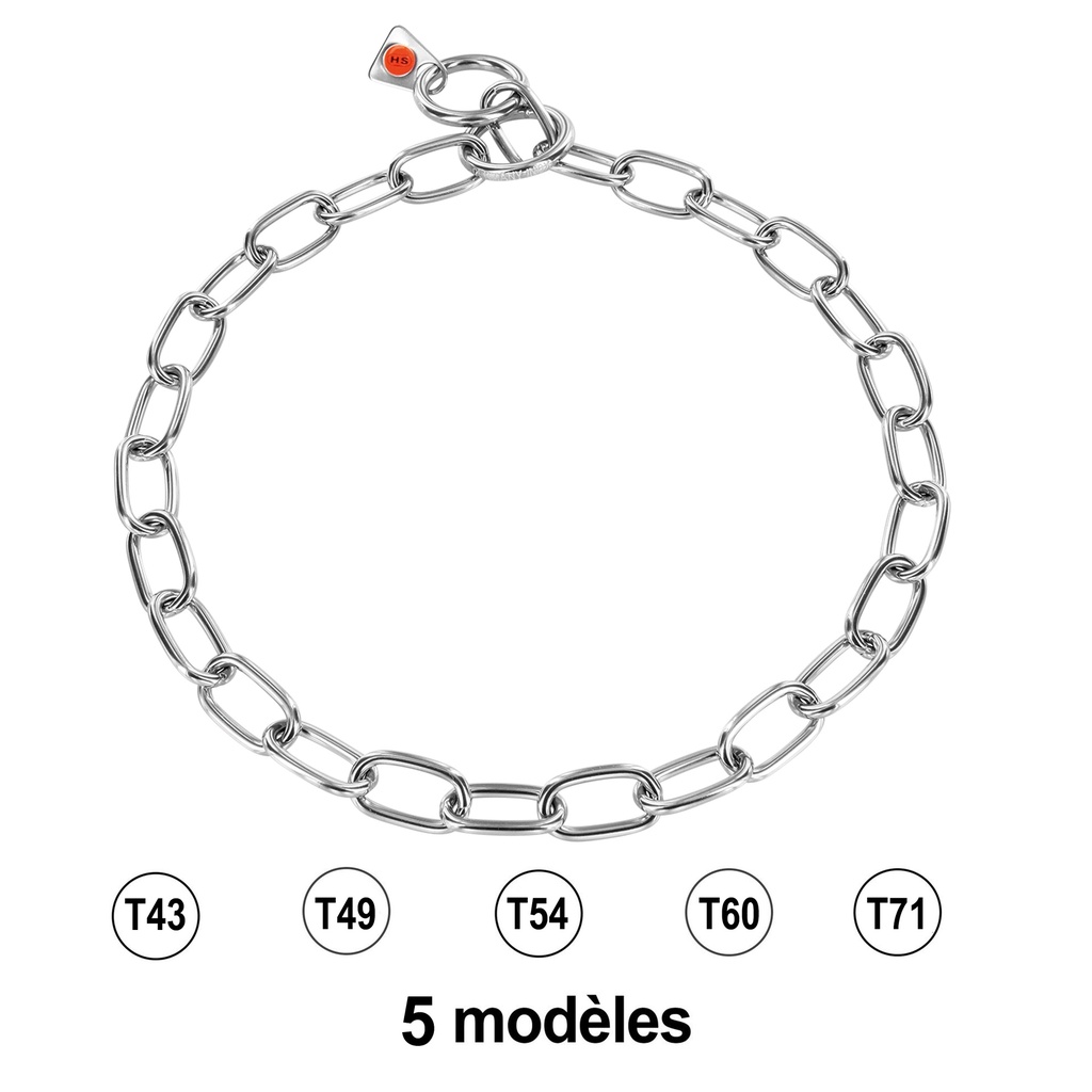 COLLIER SANITAIRE INOX 43CM 3mm