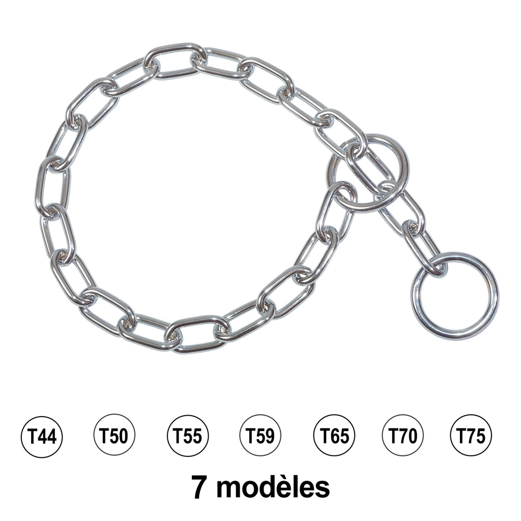 COLLIER SANITAIRE 44CM 3.4mm