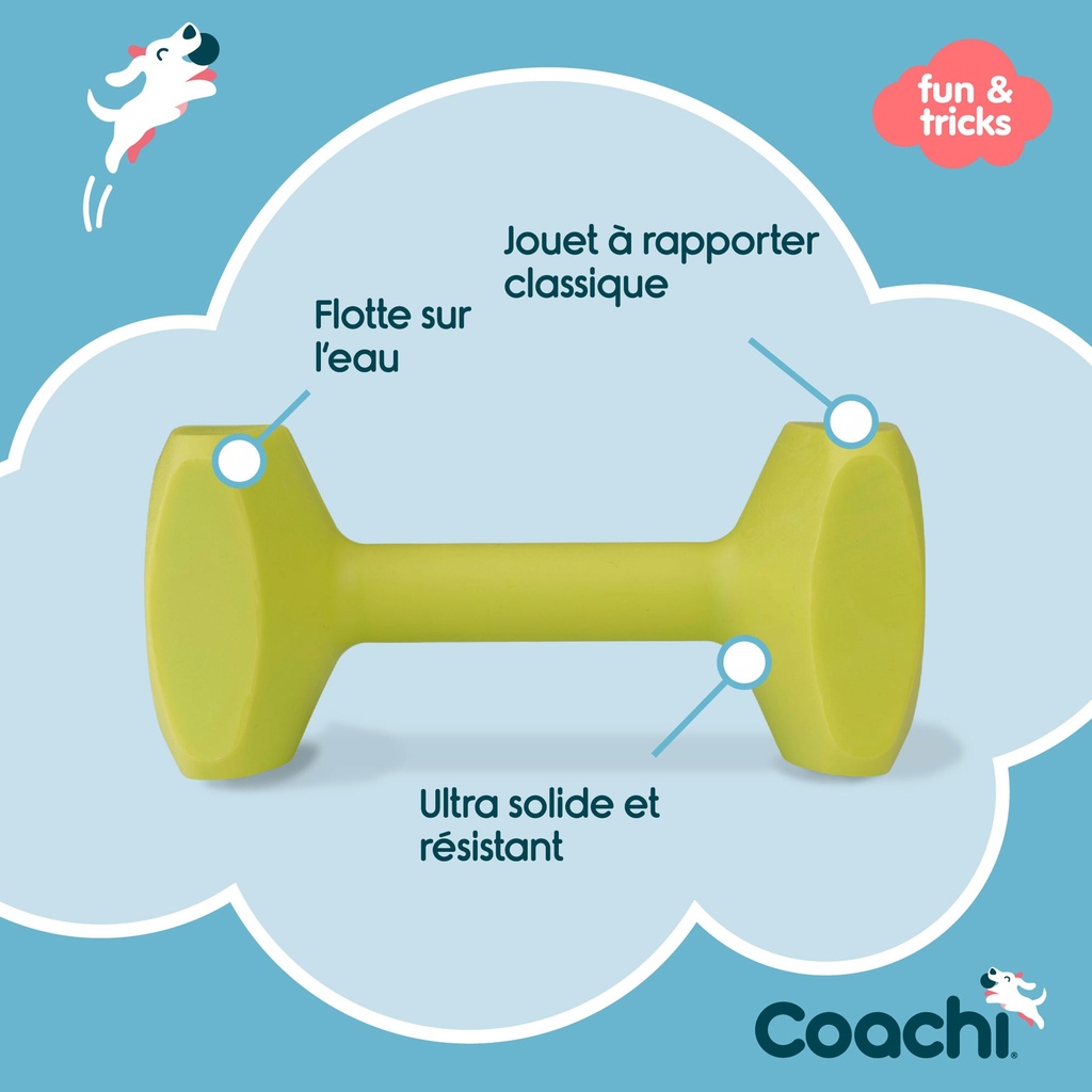 HALTERE PLASTIQUE COACHI 200gr