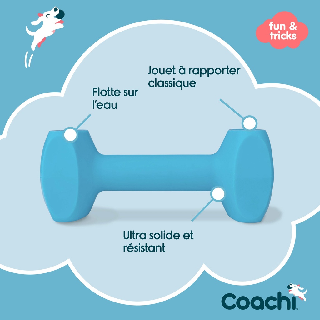 HALTERE PLASTIQUE COACHI 400gr