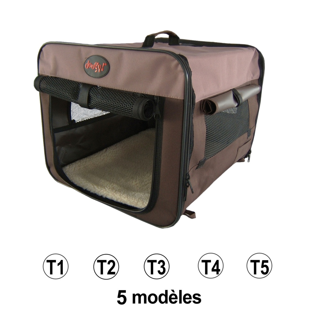 NICHE PORTABLE BEIGE/MARRON TAILLE S L 46 x l 41 x H 36 CM